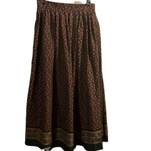 Vintage Ruff Hewn Pleated Skirt‎ Size 12
